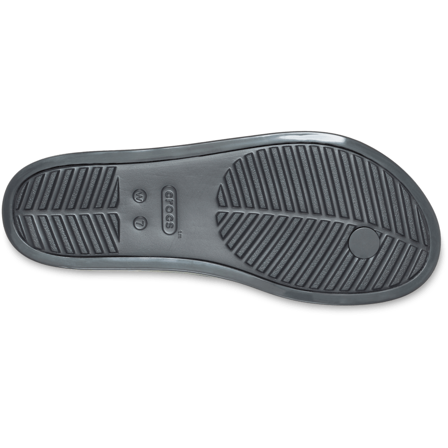 Crocs|Miami Round Toe Dark Floral Flip