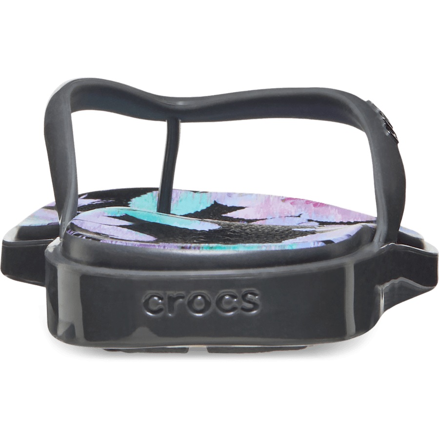 Crocs|Miami Round Toe Dark Floral Flip