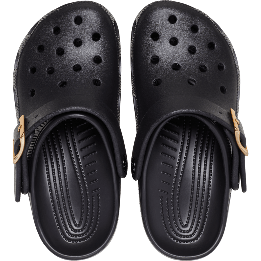 Crocs|Classic Metallic Buckle Clog